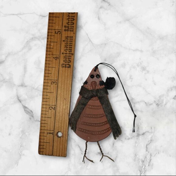 3 Vintage Odd Unusual Unique Christmas Ornaments Whimsical Folk Art Primitive - Picture 9 of 14